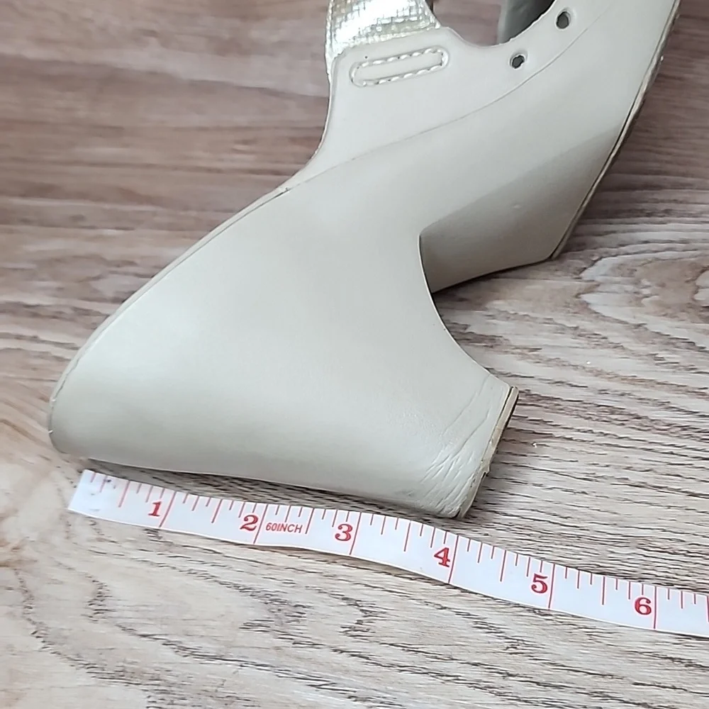 Dr Scholls Original Asana Buckle Open Toe Slide On Grey Heels Feel Good Shoes - Picture 13 of 13